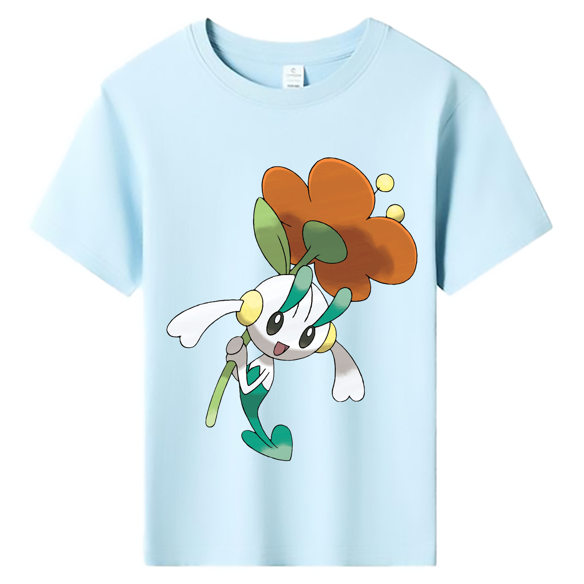 （画像用） ポケットモンスター Pokémon 綿100％キッズTシャツ（フロントプリント）